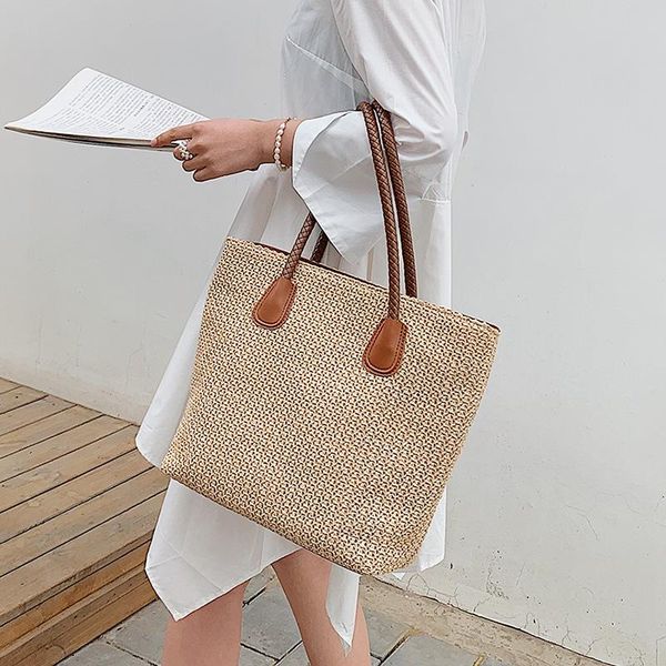 evening bags cgc 2021 fashion straw weave women tote bag solid simple shoulder female retro bohemian handbag casual vacation
evening bags cgc 2021 fashion straw weave women tote bag solid simple shoulder female retro bohemian handbag casual vacation
