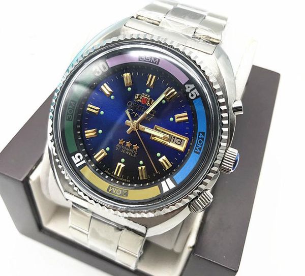 wristwatches - automatic men's watch self-wind japanese mechanical english week&date functions clock luminous high-end men, Slivery;brown
wristwatches - automatic men's watch self-wind japanese mechanical english week&date functions clock luminous high-end men, Slivery;brown
