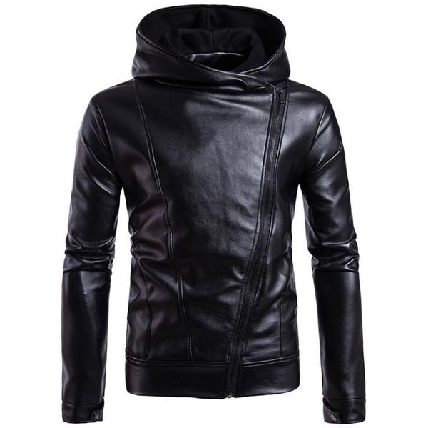 men's fur & faux casual slim 2021 explosion oblique zipper england men fashion leather jackets motorcycle jacket coats, Black
men's fur & faux casual slim 2021 explosion oblique zipper england men fashion leather jackets motorcycle jacket coats, Black