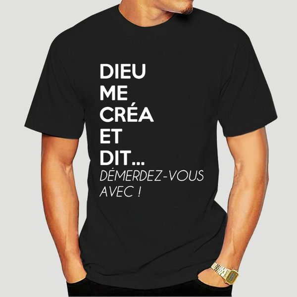 men's t-shirts streetwear drole humour femme dieu me crea standard t-shirt summer fashion brand tee shirt cotton 2541x graphic, White;black
men's t-shirts streetwear drole humour femme dieu me crea standard t-shirt summer fashion brand tee shirt cotton 2541x graphic, White;black