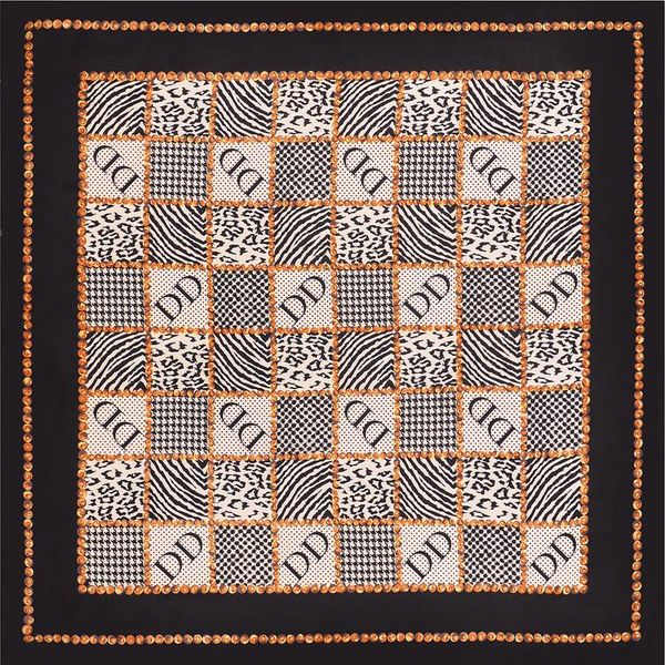 scarves pobing spain hijab shawl silk scarf women dd letters printed foulard female square head wraps 2021 60*60cm, Blue;gray
scarves pobing spain hijab shawl silk scarf women dd letters printed foulard female square head wraps 2021 60*60cm, Blue;gray
