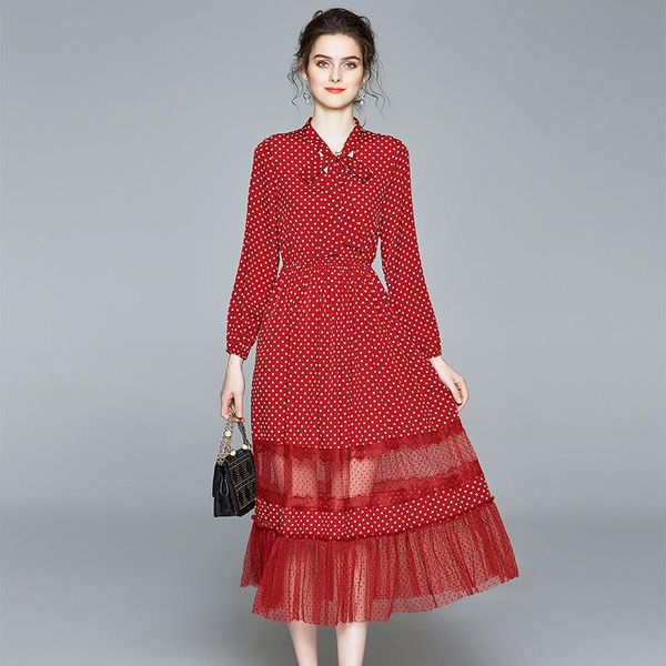 casual dresses women red chinffon white polka dot floral 2021 summer long sleeve office work beach plus size dress slim, Black;gray
casual dresses women red chinffon white polka dot floral 2021 summer long sleeve office work beach plus size dress slim, Black;gray