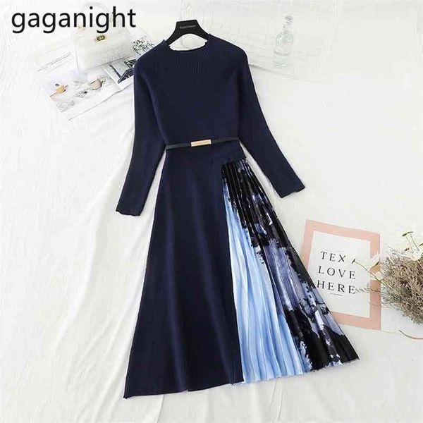 spring autumn basic knitted pleated dresses o-neck patchwork sashes regular long sleeve fashion vestidos office lady 210601, White
spring autumn basic knitted pleated dresses o-neck patchwork sashes regular long sleeve fashion vestidos office lady 210601, White
