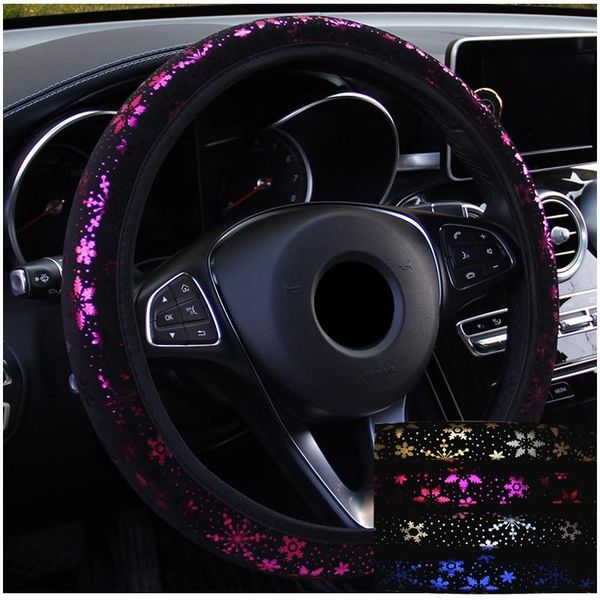 steering wheel covers car cover stamping snowflake fashion non-slip breathable suitable for 37-38cm diameter
steering wheel covers car cover stamping snowflake fashion non-slip breathable suitable for 37-38cm diameter