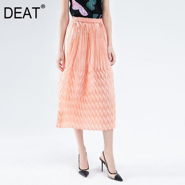 pleated skirt woman pink solid cute wave fold design casual style a-line high elastic slim 2021 summer fashion 15ht196 skirts, Black
pleated skirt woman pink solid cute wave fold design casual style a-line high elastic slim 2021 summer fashion 15ht196 skirts, Black