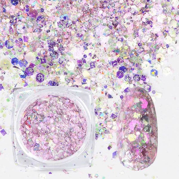 1 box nail mermaid glitter flakes sparkly 3d hexagon colorful sequins paillette spangles polish manicure nails art decorations, Silver;gold
1 box nail mermaid glitter flakes sparkly 3d hexagon colorful sequins paillette spangles polish manicure nails art decorations, Silver;gold