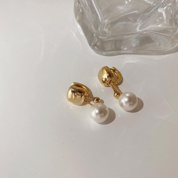 hoop & huggie wtltc french single drop pearl square earrings for women mini tiny ball hoops personality geometric femme jewelry, Golden;silver
hoop & huggie wtltc french single drop pearl square earrings for women mini tiny ball hoops personality geometric femme jewelry, Golden;silver