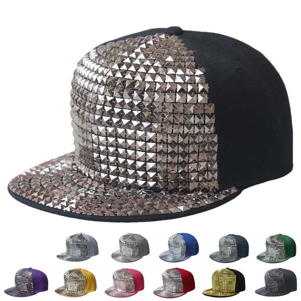 hip baseball stick square rivet edge bboy hip hop men's and women's flat cap, Blue;gray
hip baseball stick square rivet edge bboy hip hop men's and women's flat cap, Blue;gray