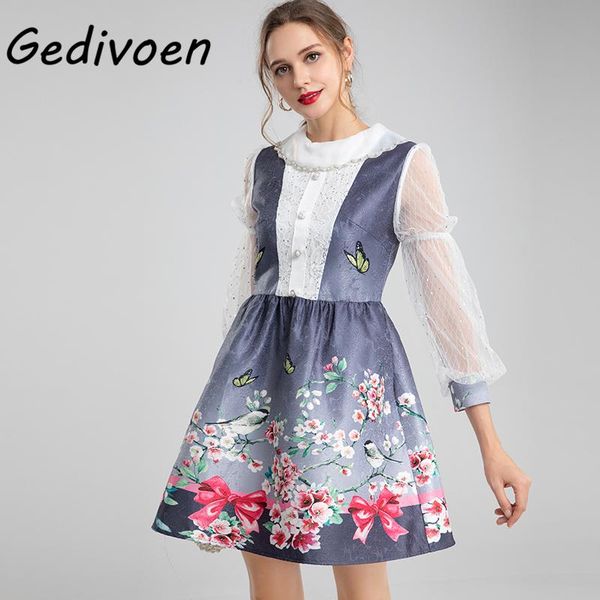 casual dresses gedivoen designer summer sweet party short dress women's mesh transparent sleeve sequins beaded flower print jacquard, Black;gray
casual dresses gedivoen designer summer sweet party short dress women's mesh transparent sleeve sequins beaded flower print jacquard, Black;gray