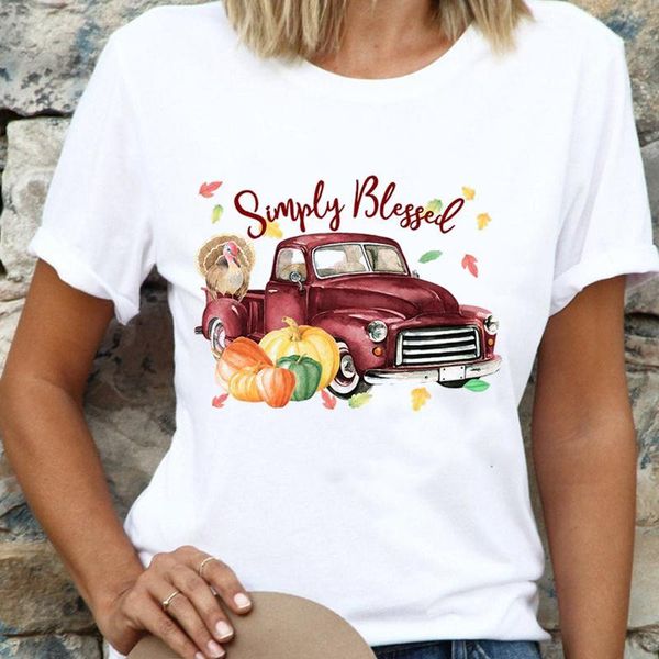 women's t-shirt women witch fall autumn halloween thanksgiving pumpkin truck cartoon print female graphic tee, White
women's t-shirt women witch fall autumn halloween thanksgiving pumpkin truck cartoon print female graphic tee, White