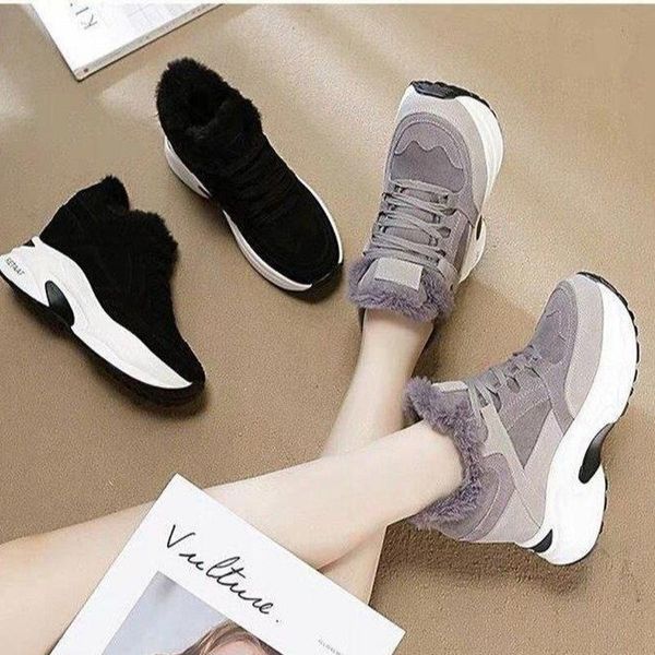 boots winter women's plus velvet warm fashion casual sports cotton shoes all-match thick-soled 2021, Black
boots winter women's plus velvet warm fashion casual sports cotton shoes all-match thick-soled 2021, Black