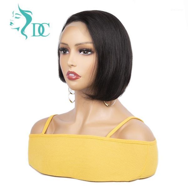 peruvian hair bob wig lace front human wigs 6 inch pre plucked remy straight 13*4 front1, Black;brown 
peruvian hair bob wig lace front human wigs 6 inch pre plucked remy straight 13*4 front1, Black;brown