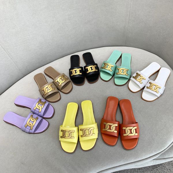 womens fashion luxurys designers flat slippers flip flops australia summer leather outsole metal chain slides ladies shoes classic sand, Black
womens fashion luxurys designers flat slippers flip flops australia summer leather outsole metal chain slides ladies shoes classic sand, Black