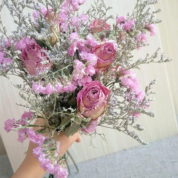 decorative flowers & wreaths 30cm rose pink natural dried bouquet 5 big head lover grass real fleurs for gift home wedding decoration indoor
decorative flowers & wreaths 30cm rose pink natural dried bouquet 5 big head lover grass real fleurs for gift home wedding decoration indoor
