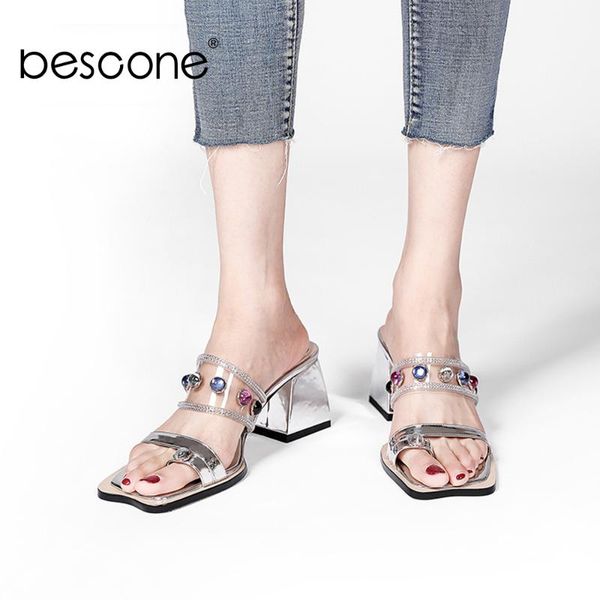 sandals bescone square heel fashionable crystal women shoes summer stylish party toe patent leather modern 2021 um111, Black
sandals bescone square heel fashionable crystal women shoes summer stylish party toe patent leather modern 2021 um111, Black