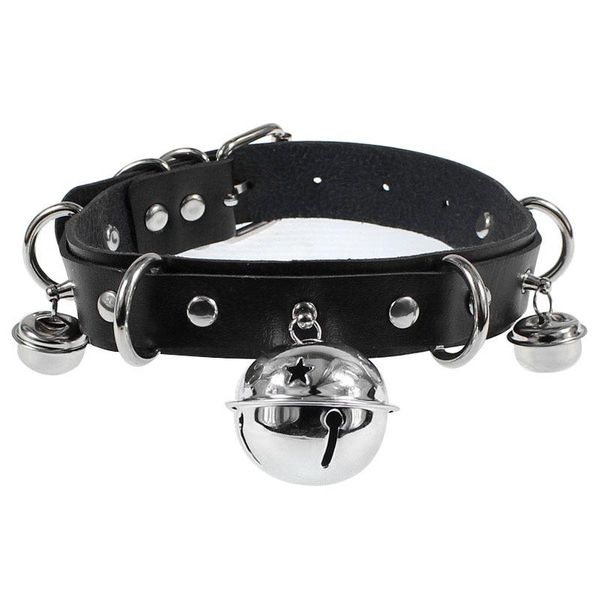 chokers 2.5x43cm trendy punk leather choker necklace multilayer bells metal chocker collar handmade boho gothic costume jewelry, Golden;silver
chokers 2.5x43cm trendy punk leather choker necklace multilayer bells metal chocker collar handmade boho gothic costume jewelry, Golden;silver