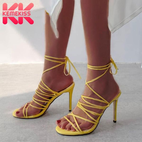 dress shoes kemekiss plus size 31-50 woman sandals thin high heels lace up fashion summer women party club footwear, Black
dress shoes kemekiss plus size 31-50 woman sandals thin high heels lace up fashion summer women party club footwear, Black