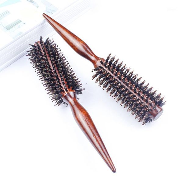 portable hair brush comb round anti-static curly natural bristle wood handle styling hairdress brosse cheveux1, Silver
portable hair brush comb round anti-static curly natural bristle wood handle styling hairdress brosse cheveux1, Silver