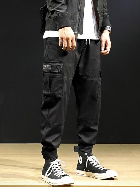 men's pants 2021 spring summer big pocket cargo harem casual trousers male hip hop men jogger fashion streetwear d93, Black
men's pants 2021 spring summer big pocket cargo harem casual trousers male hip hop men jogger fashion streetwear d93, Black