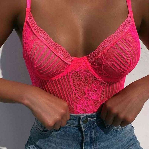 summer high street neon pink lace bodysuit women floral embroidery sheer bodycon overalls female slim party outfit 210517, Black;white
summer high street neon pink lace bodysuit women floral embroidery sheer bodycon overalls female slim party outfit 210517, Black;white