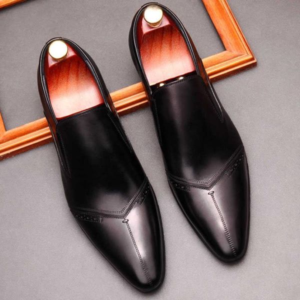 dress shoes office wedding men genuine leather loafers quality man flats shoe black red wine
dress shoes office wedding men genuine leather loafers quality man flats shoe black red wine