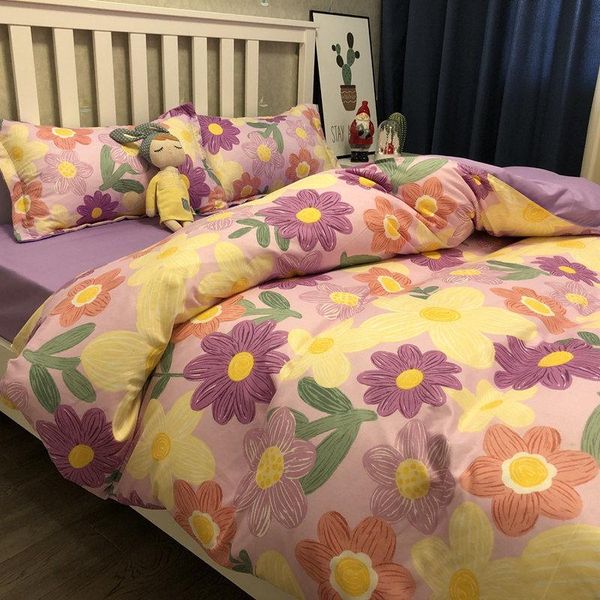 bedding sets floral set with flat sheets duvet quilt cover pillowcase for kids girls single boys bed linen home textiles
bedding sets floral set with flat sheets duvet quilt cover pillowcase for kids girls single boys bed linen home textiles