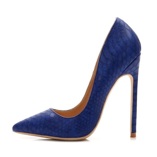fashion women lady navy blue python snake leather poined toe stiletto high heel pump high-heeled shoe wedding dress shoes, Black
fashion women lady navy blue python snake leather poined toe stiletto high heel pump high-heeled shoe wedding dress shoes, Black