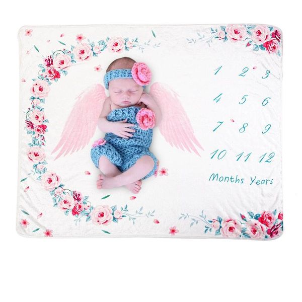 tapestries baby pography blanket background cloth born milestone prop