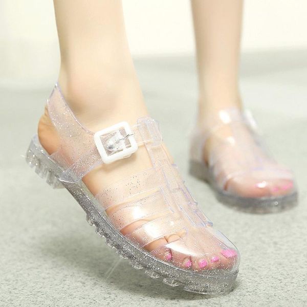 women jelly shoes lady's garden beach sandals slippers summer style comfortable bling silver black plus size 9
women jelly shoes lady's garden beach sandals slippers summer style comfortable bling silver black plus size 9