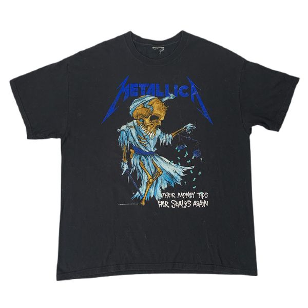 vintage metallica "pushead" t-shirt, White;black
vintage metallica "pushead" t-shirt, White;black