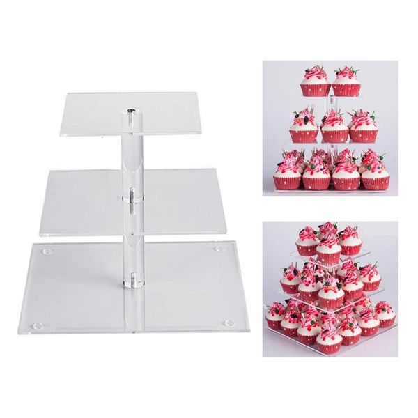 hooks & rails x7ab 3 layers clear cake stand square acrylic transparent display holder for party birthday decorations
hooks & rails x7ab 3 layers clear cake stand square acrylic transparent display holder for party birthday decorations