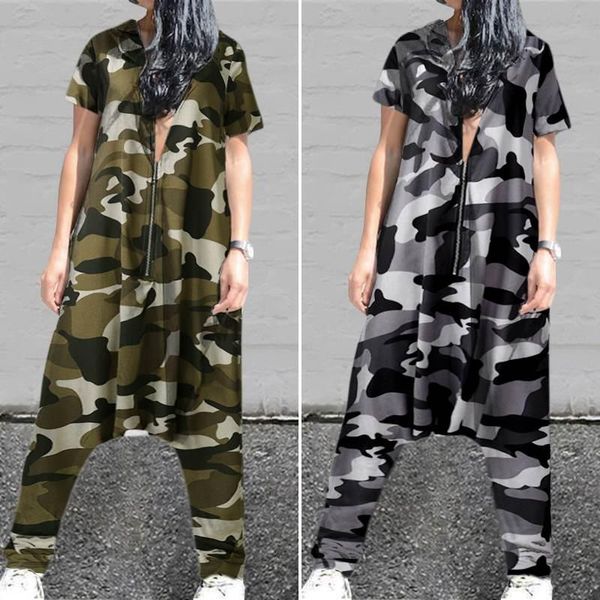 women's jumpsuits & rompers summer women celmia vintage camouflage jumpsuit hoodies short sleeve playsuits casual loos drop-crotch zip, Black;white
women's jumpsuits & rompers summer women celmia vintage camouflage jumpsuit hoodies short sleeve playsuits casual loos drop-crotch zip, Black;white