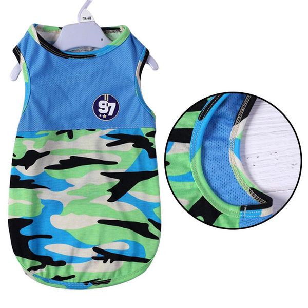 dog apparel summer pet clothes comfortable breathable cool t shirt camouflage dog's vest camisole clothing cotton cloth
dog apparel summer pet clothes comfortable breathable cool t shirt camouflage dog's vest camisole clothing cotton cloth