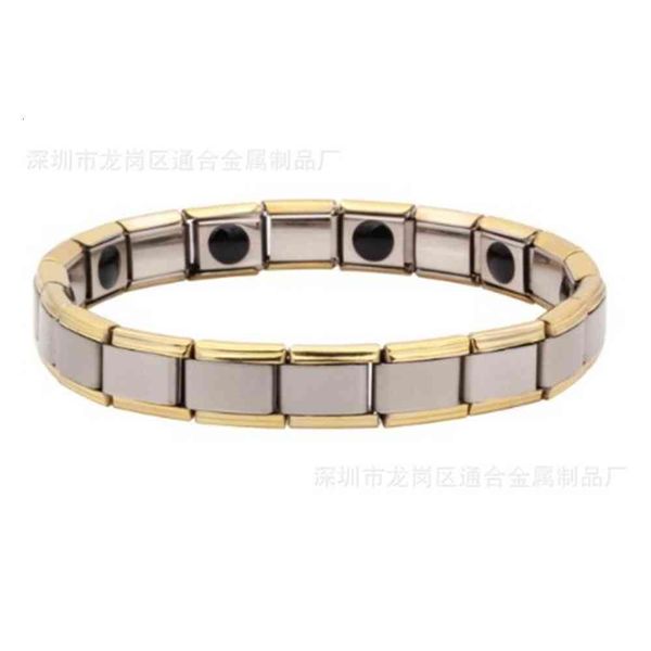 bracelet stainless steel titanium magnetoelectric germanium anti radiation energy tourmaline bracelet magnetic health, Golden;silver
bracelet stainless steel titanium magnetoelectric germanium anti radiation energy tourmaline bracelet magnetic health, Golden;silver