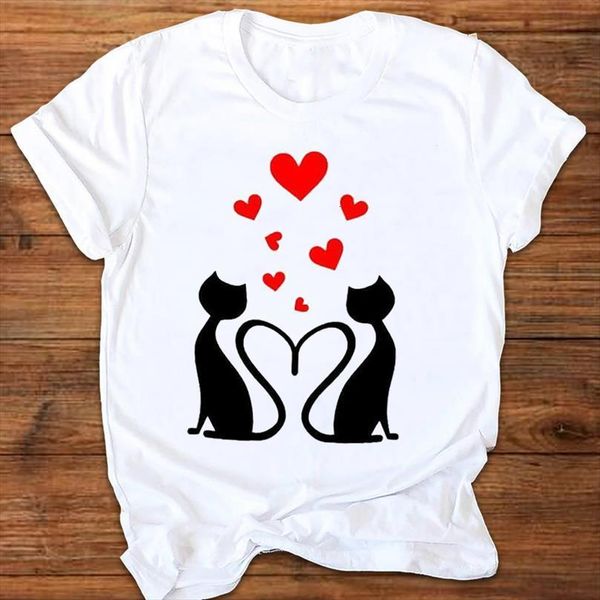 men graphic cat sweet love geometric cute fashion 90s style print clothes lady female t shirt mens, White;black
men graphic cat sweet love geometric cute fashion 90s style print clothes lady female t shirt mens, White;black
