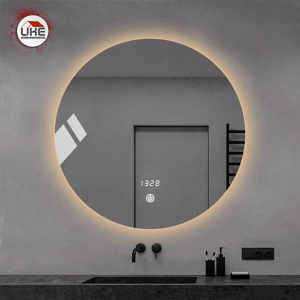 mirrors custom smart round bathroom mirror with led light wifi multi-function refection frameless silver
mirrors custom smart round bathroom mirror with led light wifi multi-function refection frameless silver
