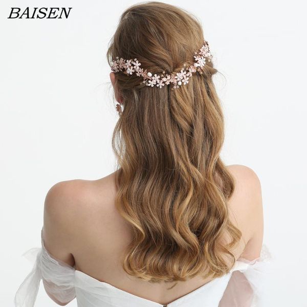 hair clips & barrettes rose gold floral wedding headband for bride hairband head ornaments flower pearl exquisite bridal jewelry, Golden;silver
hair clips & barrettes rose gold floral wedding headband for bride hairband head ornaments flower pearl exquisite bridal jewelry, Golden;silver