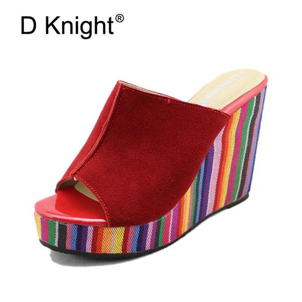 slippers sandals 2021 pigskin high platform shoes fashion women summer genuine leather plus size 30-43 slides heel, Black
slippers sandals 2021 pigskin high platform shoes fashion women summer genuine leather plus size 30-43 slides heel, Black