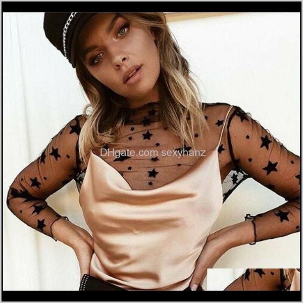 tshirt womens star printing transparent mesh shirt long sleeve thin silk jacket that show hilum 8tcpp lbbhi, White
tshirt womens star printing transparent mesh shirt long sleeve thin silk jacket that show hilum 8tcpp lbbhi, White
