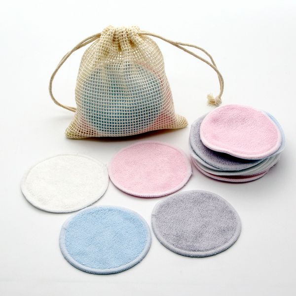 reusable bamboo makeup remover 12pcs/pack washable rounds cleansing facial cotton make up removal pads tool
reusable bamboo makeup remover 12pcs/pack washable rounds cleansing facial cotton make up removal pads tool