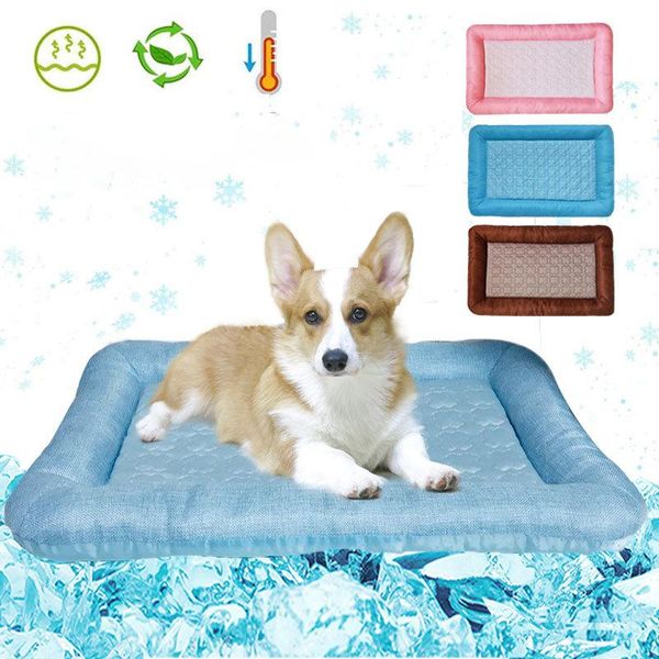 kennels & pens dog bed summer pet cooling mat breathable cat house ice silk cool puppy kitten sleep cushion accessories
kennels & pens dog bed summer pet cooling mat breathable cat house ice silk cool puppy kitten sleep cushion accessories
