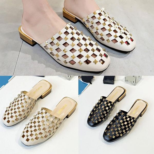 dress shoes sandals woman hollow hole square heel slip-on rubber mid wedges fashion creativity women summer, Black
dress shoes sandals woman hollow hole square heel slip-on rubber mid wedges fashion creativity women summer, Black