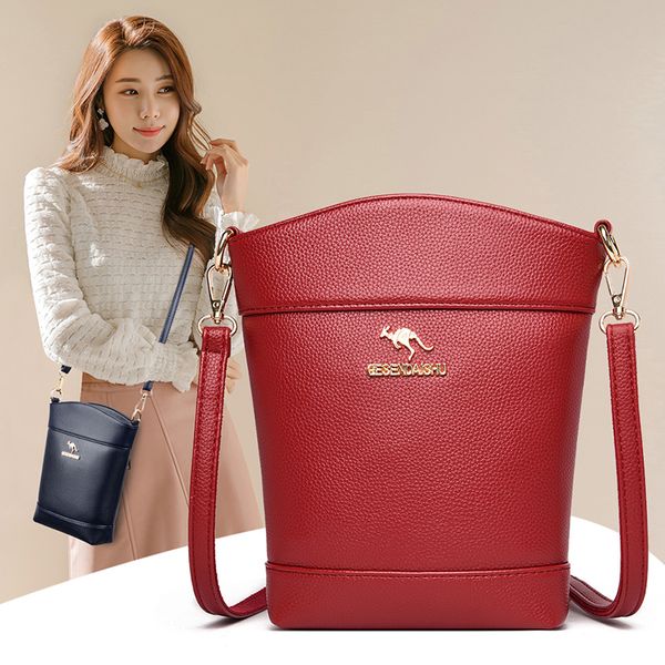 women's lychee pattern bucket small pu leather crossbody all-match messenger elegant shoulder bags
women's lychee pattern bucket small pu leather crossbody all-match messenger elegant shoulder bags