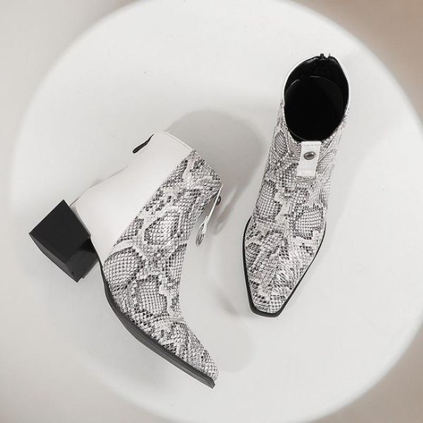 boots square head women's pure white autumn leather shoes woman rubber sole fashion high heel ladies boot plus size us12, Black
boots square head women's pure white autumn leather shoes woman rubber sole fashion high heel ladies boot plus size us12, Black