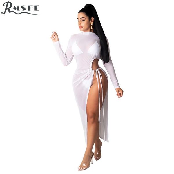 mesh fabric see through solid long sleeve maxi dress casual night party dresses, Black;gray
mesh fabric see through solid long sleeve maxi dress casual night party dresses, Black;gray