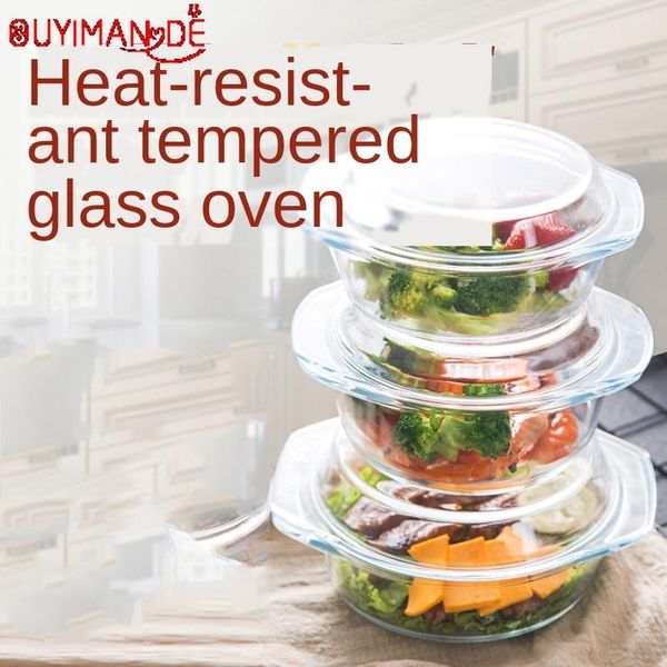 kitchen supplies glass bowl with lid household heat-resistant tempered creative personality microwave round bowls
kitchen supplies glass bowl with lid household heat-resistant tempered creative personality microwave round bowls