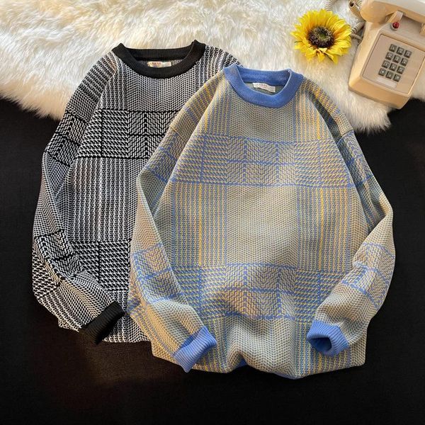 men's sweaters autumn knitwear slim fit youth leisure japanese simple men, White;black
men's sweaters autumn knitwear slim fit youth leisure japanese simple men, White;black