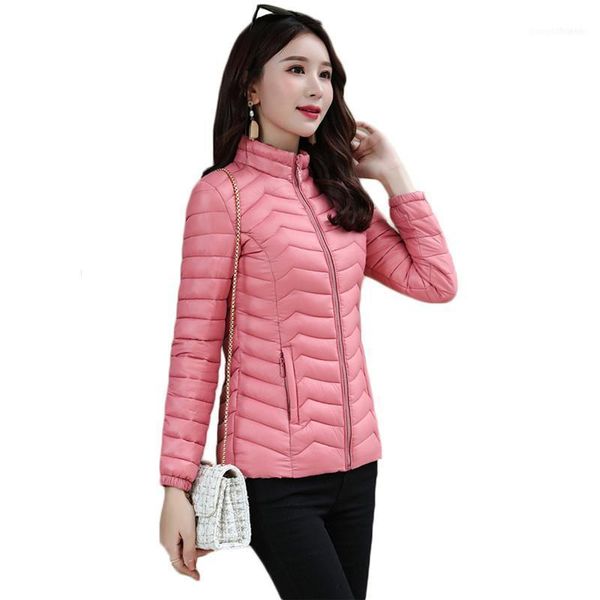women's down & parkas winter coat women pink yellow l-4xl plus size stand collar 2021 autumn korean short slim cotton jackets feminina1, Black
women's down & parkas winter coat women pink yellow l-4xl plus size stand collar 2021 autumn korean short slim cotton jackets feminina1, Black