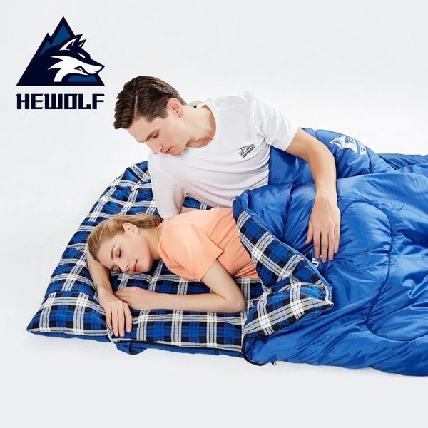 hewolf outdoor double sleeping bag splicable envelope spring and autumn camping hiking portable cotton bags 2.2m*1.45m
hewolf outdoor double sleeping bag splicable envelope spring and autumn camping hiking portable cotton bags 2.2m*1.45m