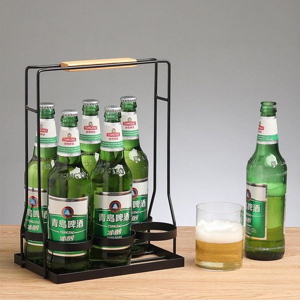 tablewine racks nordic metal portable rack bar ktv six bottles beer holder iron beverage basket home decoration package gift
tablewine racks nordic metal portable rack bar ktv six bottles beer holder iron beverage basket home decoration package gift